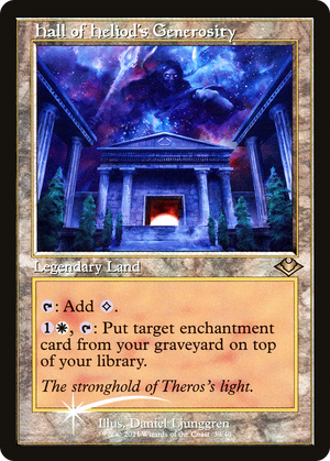 Hall of Heliod's Generosity (MH1-039) - Modern Horizons 1 Timeshifts Foil - Poke-Collect