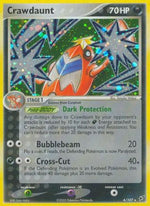 Crawdaunt 6/107 - Deoxys Holofoil - Poke-Collect
