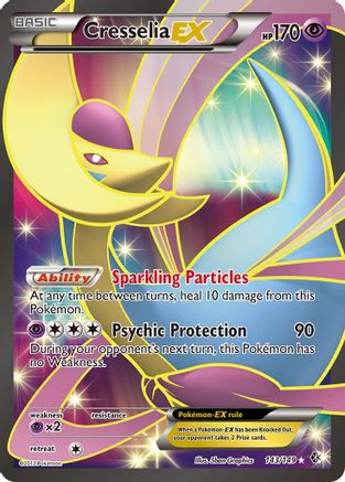Cresselia EX (143 Full Art) 143/149 - Boundaries Crossed Holofoil - Poke-Collect