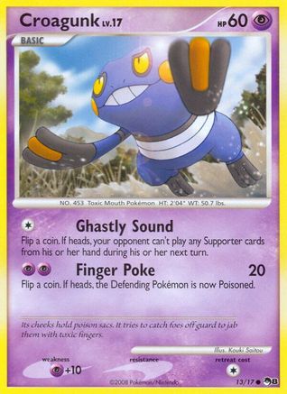 Croagunk 13/17 - POP Series 8 - Poke-Collect
