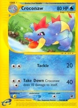 Croconaw 74/165 - Expedition - Poke-Collect