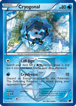 Cryogonal (Team Plasma) 30/116 - Plasma Freeze - Poke-Collect