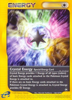 Crystal Energy 146/147 - Aquapolis Reverse Holofoil - Poke-Collect