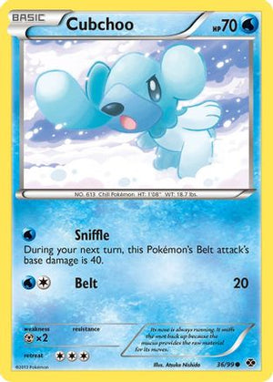 Cubchoo 36/99 - Next Destinies - Poke-Collect