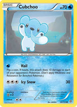 Cubchoo 40/135 - Plasma Storm Reverse Holofoil - Poke-Collect