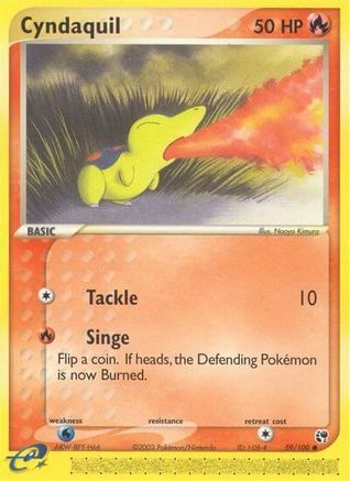 Cyndaquil 59/100 - Sandstorm Reverse Holofoil - Poke-Collect
