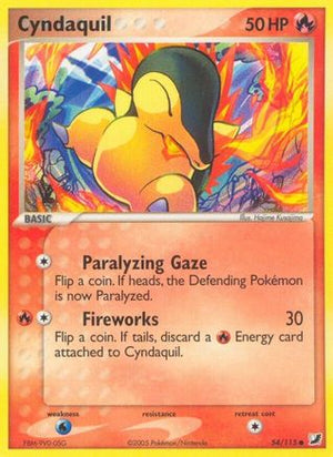 Cyndaquil 54/115 - Unseen Forces - Poke-Collect