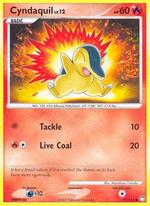 Cyndaquil 79/123 - Mysterious Treasures - Poke-Collect
