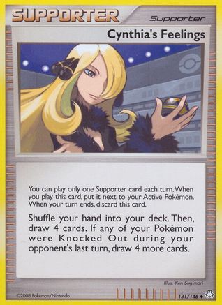 Cynthia's Feelings 131/146 - Legends Awakened Reverse Holofoil - Poke-Collect