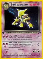 Dark Alakazam (1) 1/82 - Team Rocket 1st Edition Holofoil - Poke-Collect