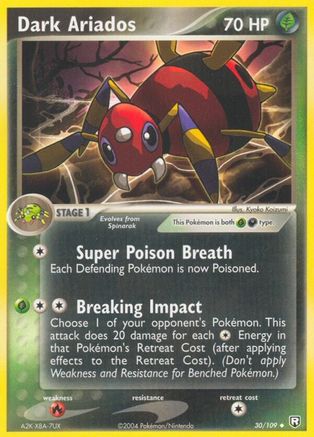 Dark Ariados 30/109 - Team Rocket Returns Reverse Holofoil - Poke-Collect