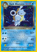 Dark Blastoise (3) 3/82 - Team Rocket 1st Edition Holofoil - Poke-Collect