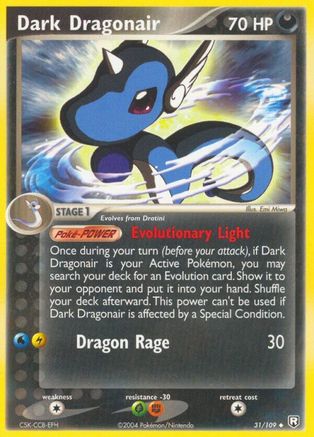 Dark Dragonair - 031/109 31/109 - Team Rocket Returns - Poke-Collect