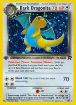 Dark Dragonite (5) 5/82 - Team Rocket 1st Edition Holofoil - Poke-Collect