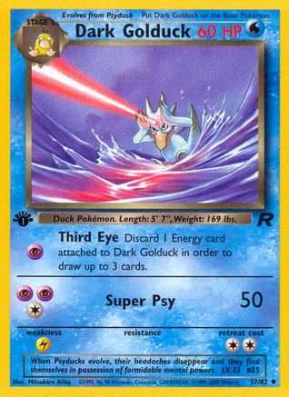 Dark Golduck 37/82 - Team Rocket 1st Edition - Poke-Collect