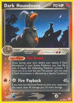 Dark Houndoom - 037/109 37/109 - Team Rocket Returns - Poke-Collect