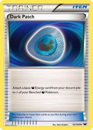 Dark Patch 93/108 - Dark Explorers Reverse Holofoil - Poke-Collect