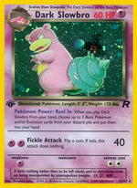 Dark Slowbro (12) 12/82 - Team Rocket 1st Edition Holofoil - Poke-Collect