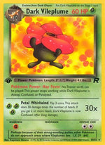 Dark Vileplume (30) 30/82 - Team Rocket 1st Edition - Poke-Collect