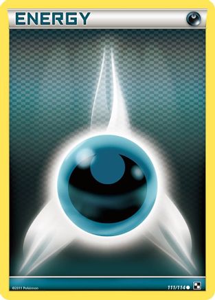 Darkness Energy (Basic) 111/114 - Black and White - Poke-Collect