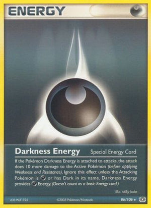 Darkness Energy (Special) 86/106 - Emerald Reverse Holofoil - Poke-Collect