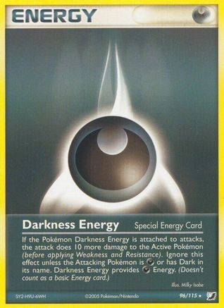 Darkness Energy (Special) 96/115 - Unseen Forces - Poke-Collect