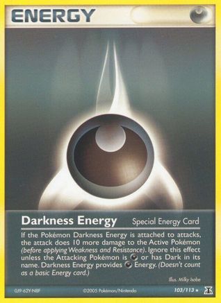 Darkness Energy (Special) 103/113 - Delta Species - Poke-Collect