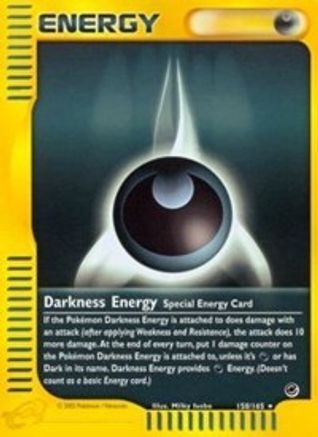 Darkness Energy 158/165 - Expedition Reverse Holofoil - Poke-Collect