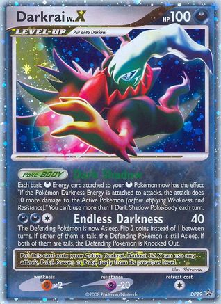 Darkrai LV.X - DP19 DP19/56 - Diamond and Pearl Promos Holofoil - Poke-Collect