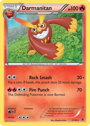 Darmanitan 21/98 - Emerging Powers - Poke-Collect