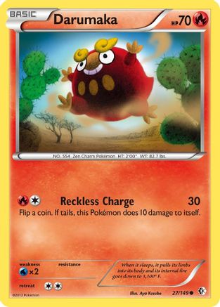 Darumaka 27/149 - Boundaries Crossed - Poke-Collect