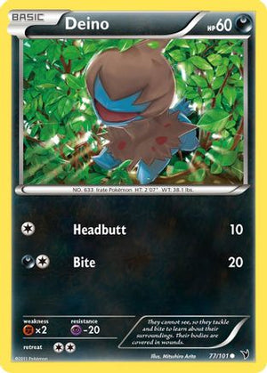 Deino 77/101 - Noble Victories Reverse Holofoil - Poke-Collect