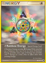 δ Rainbow Energy 88/101 - Dragon Frontiers Reverse Holofoil - Poke-Collect