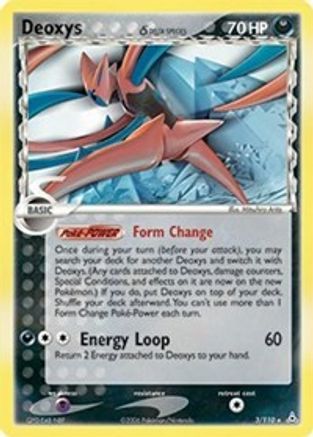 Deoxys (Delta Species - Attack Forme) 3/110 - Holon Phantoms Holofoil - Poke-Collect