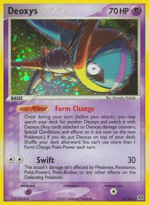 Deoxys (Speed Forme) 2/106 - Emerald Holofoil - Poke-Collect