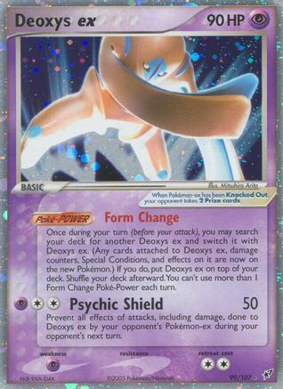 Deoxys ex (Defense Forme) 99/107 - Deoxys Holofoil - Poke-Collect