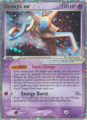 Deoxys ex (Normal Forme) 97/107 - Deoxys Holofoil - Poke-Collect