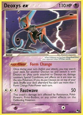 Deoxys ex 17/17 - POP Series 4 - Poke-Collect
