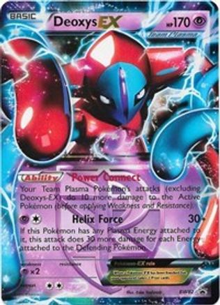 Deoxys EX (Team Plasma) - BW82 BW82/101 - Black and White Promos Holofoil - Poke-Collect