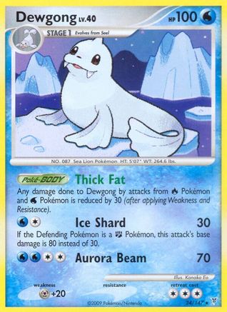 Dewgong 24/147 - Supreme Victors - Poke-Collect