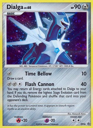 Dialga - DP26 DP26/56 - Diamond and Pearl Promos Holofoil - Poke-Collect