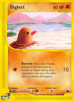 Diglett 50/144 - Skyridge Reverse Holofoil - Poke-Collect
