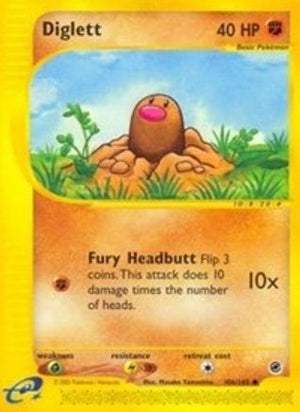 Diglett 106/165 - Expedition Reverse Holofoil - Poke-Collect
