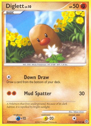 Diglett 85/132 - Secret Wonders Reverse Holofoil - Poke-Collect