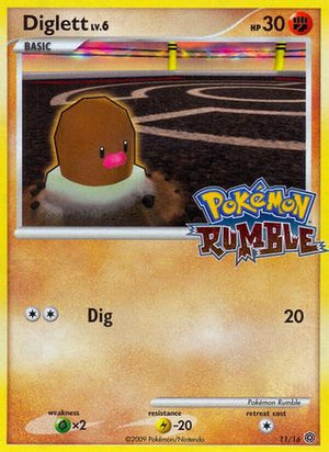 Diglett 11/16 - Rumble - Poke-Collect