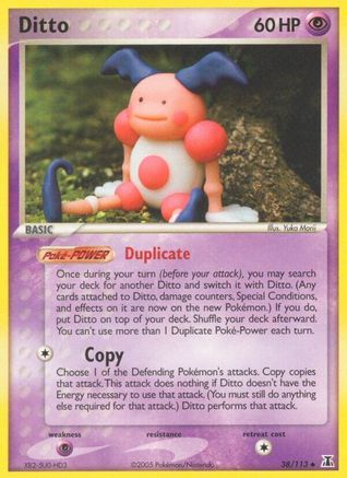 Ditto - 038/113 (Mr. Mime) 38/113 - Delta Species - Poke-Collect