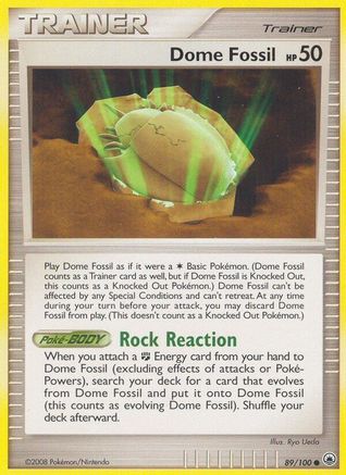 Dome Fossil 89/100 - Majestic Dawn - Poke-Collect