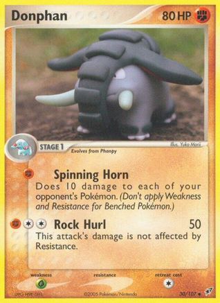 Donphan 30/107 - Deoxys - Poke-Collect