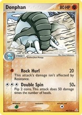 Donphan 40/110 - Holon Phantoms Reverse Holofoil - Poke-Collect