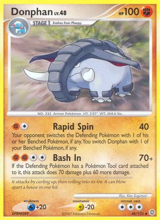 Donphan 48/132 - Secret Wonders Reverse Holofoil - Poke-Collect